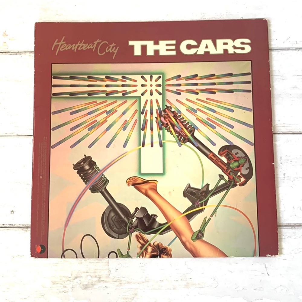 The Cars Heartbreak City 1984 Vinyl Record Vintage Music Original Sleeve